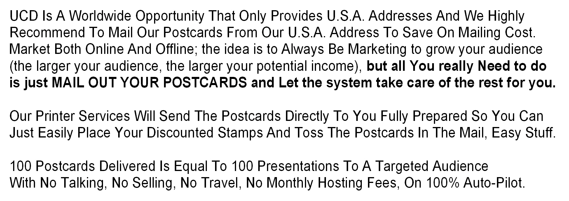 Unlimited Cash Deliveries