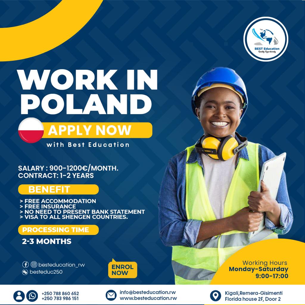 Work In Poland Best Education Ltd