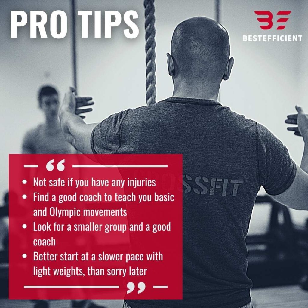 CrossFit Pros and Cons the ultimate guide Bestefficient