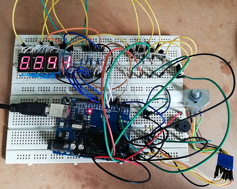 Countdown Timer Using Arduino Engineering Projects