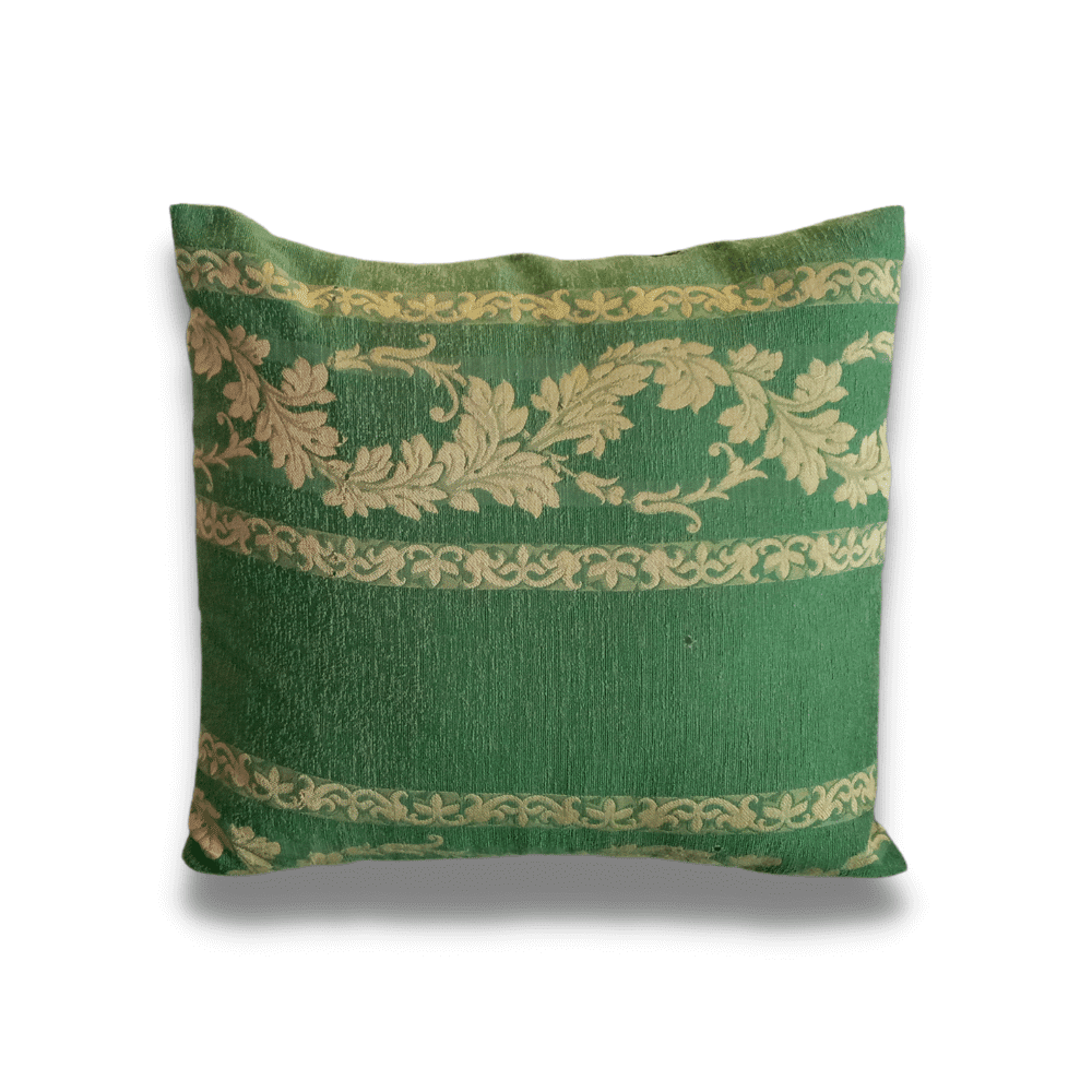 Large Green and Yellow Pattern Cushion Assorted Best Events Dine