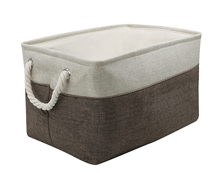Foldable Canvas Fabric Storage Cube Bin