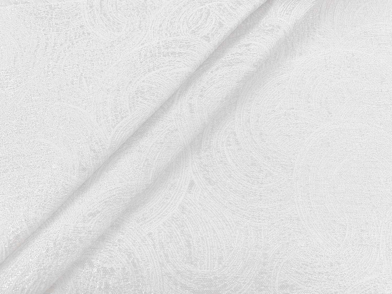 Darwin Cotton White Cotton Jacquard Upholstery Fabric ships separately