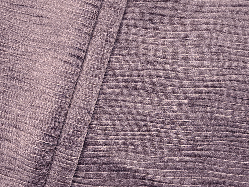 Stream Lavender Embossed Velvet Upholstery Fabric ships separately