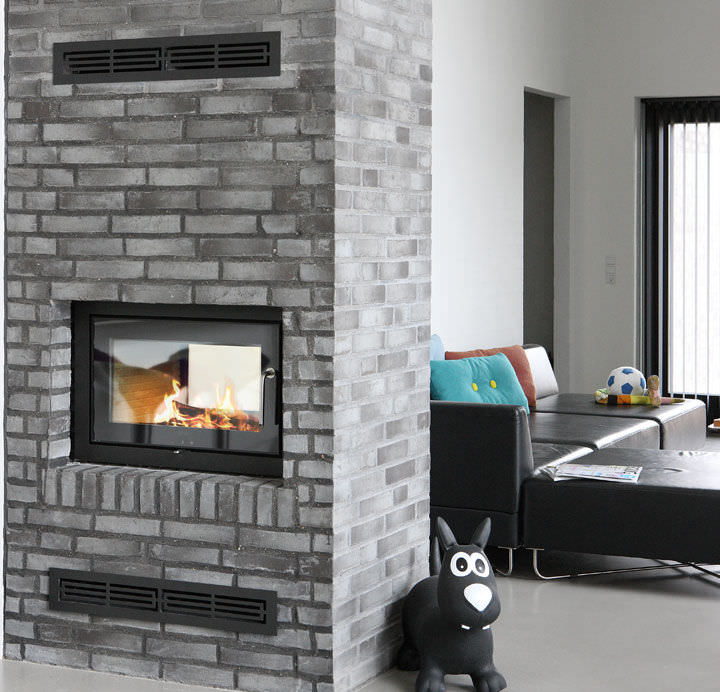2 Sided Fireplace Insert FIREPLACE DESIGN IDEAS