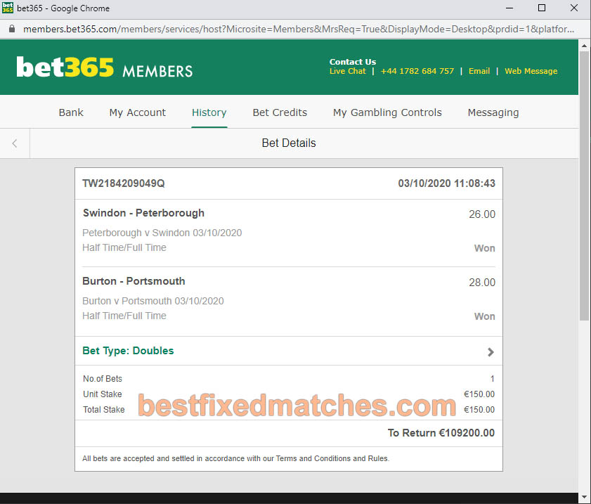 Best fixed matches 100 sure
