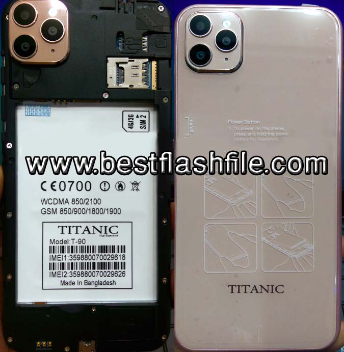 Titanic T90 Flash File 100 Tested Latest (Firmware)