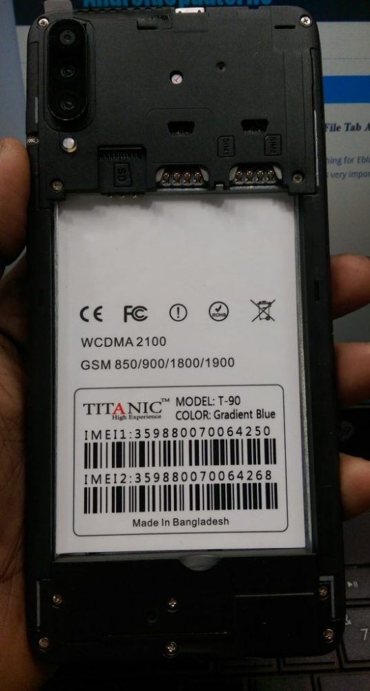 Titanic T90 Flash File 100 Tested Latest (Firmware)