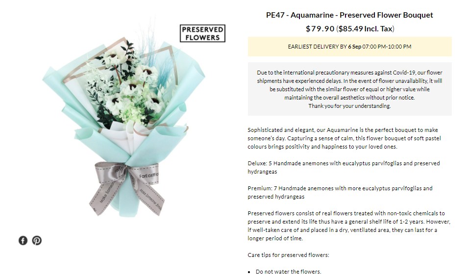 Top 10 Preserved Flowers In Singapore Best Florist Delivery