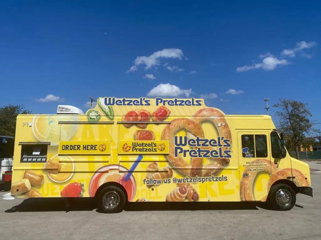 Best Food Trucks Wetzels Pretzels On Wheelz menu