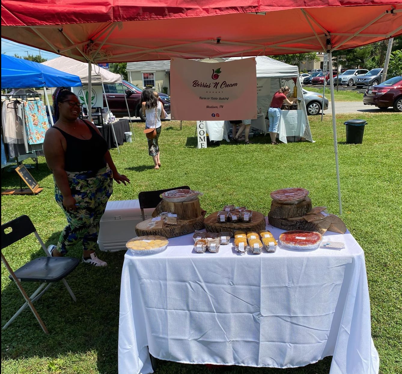 Best Food Trucks Berries n Cream Bakery TENT