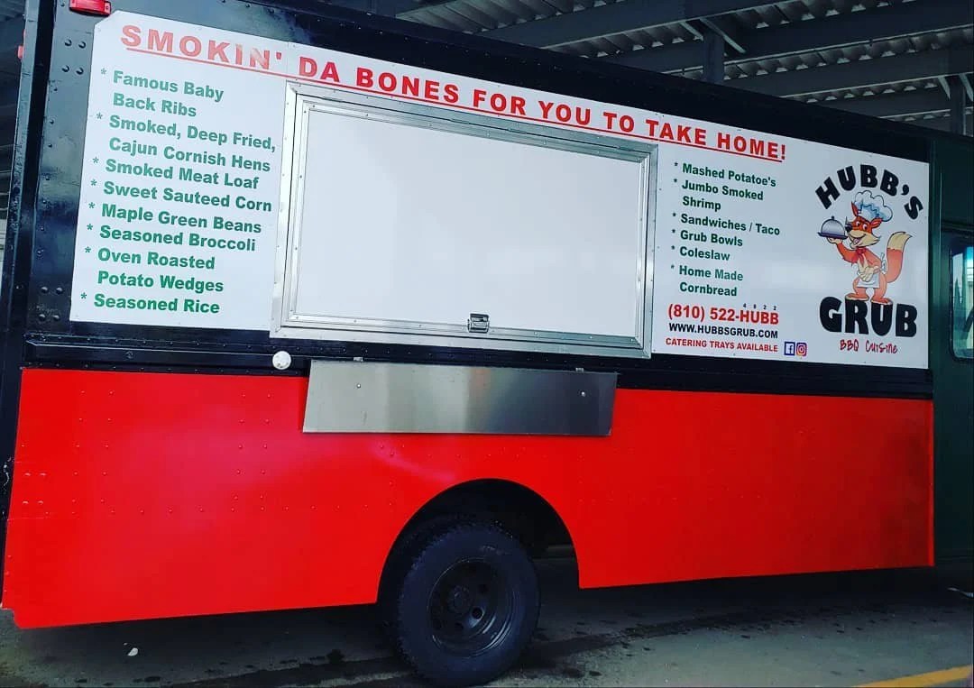 Best Food Trucks Hubb's Grub BBQ Cuisine LLC menu