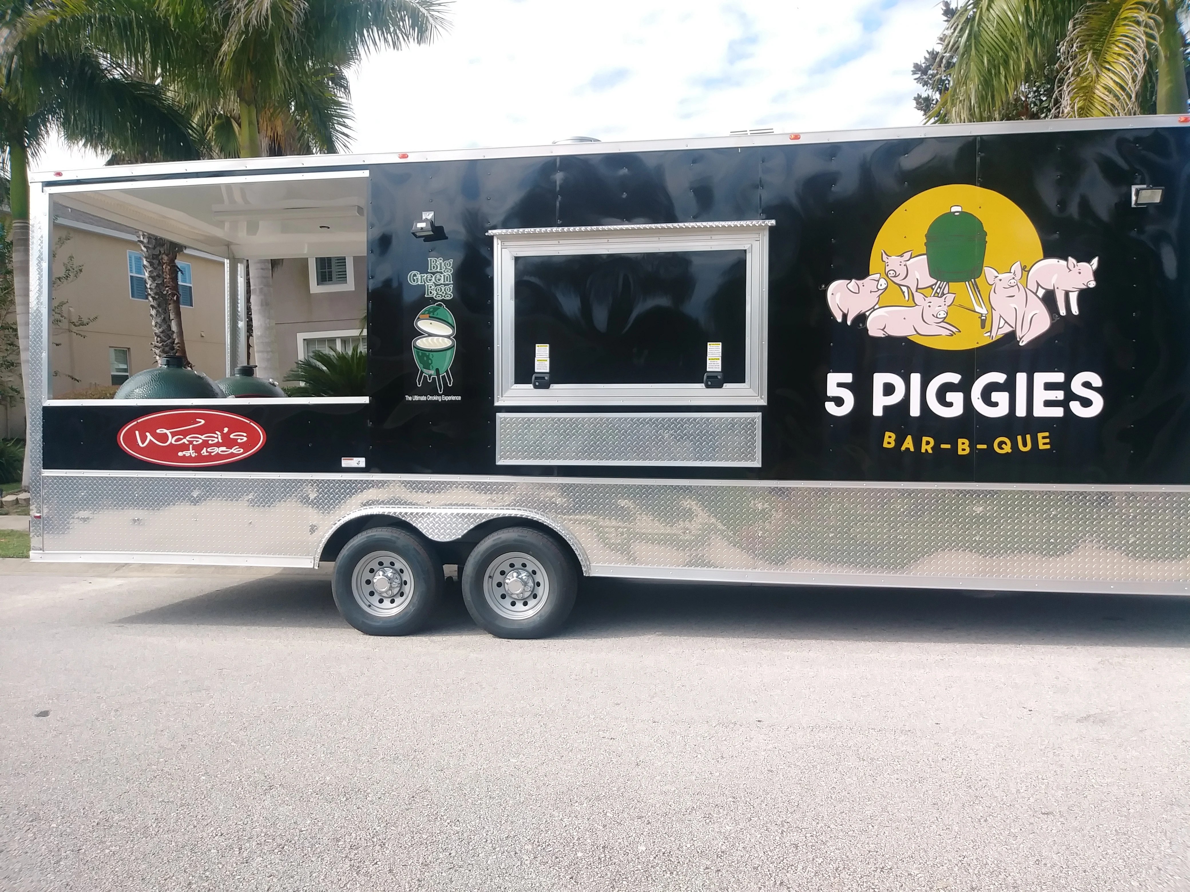 Best Food Trucks 5 Piggies BarBQue menu