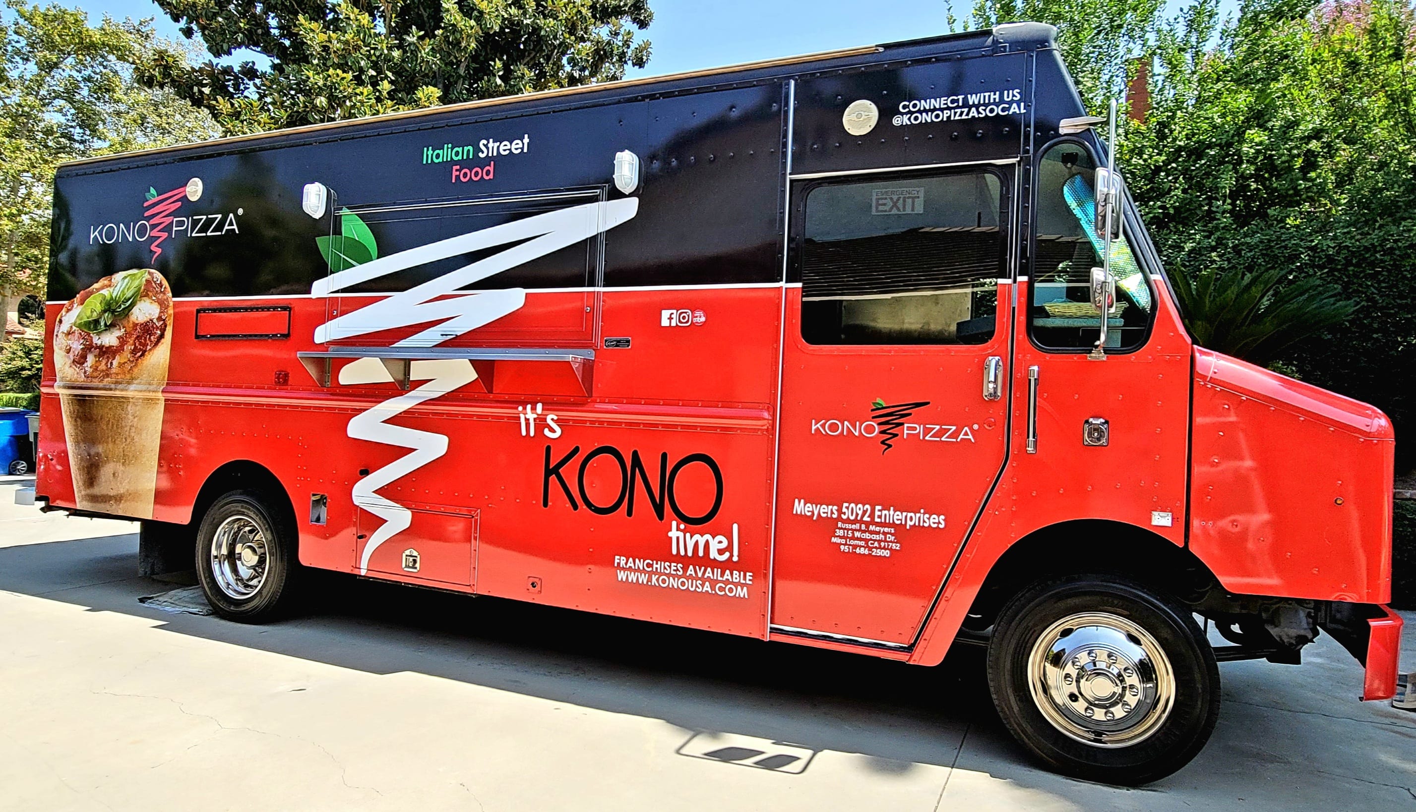 Best Food Trucks Kono Pizza L.A.
