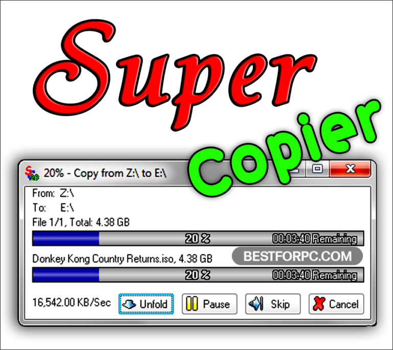 SuperCopier Free Download for Windows 11, 10, 8, 7 32 bit, 64 bit