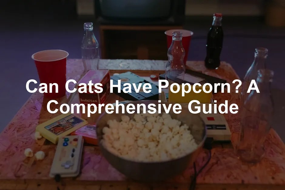 Can Cats Have Popcorn A Comprehensive Guide Best For The Cats