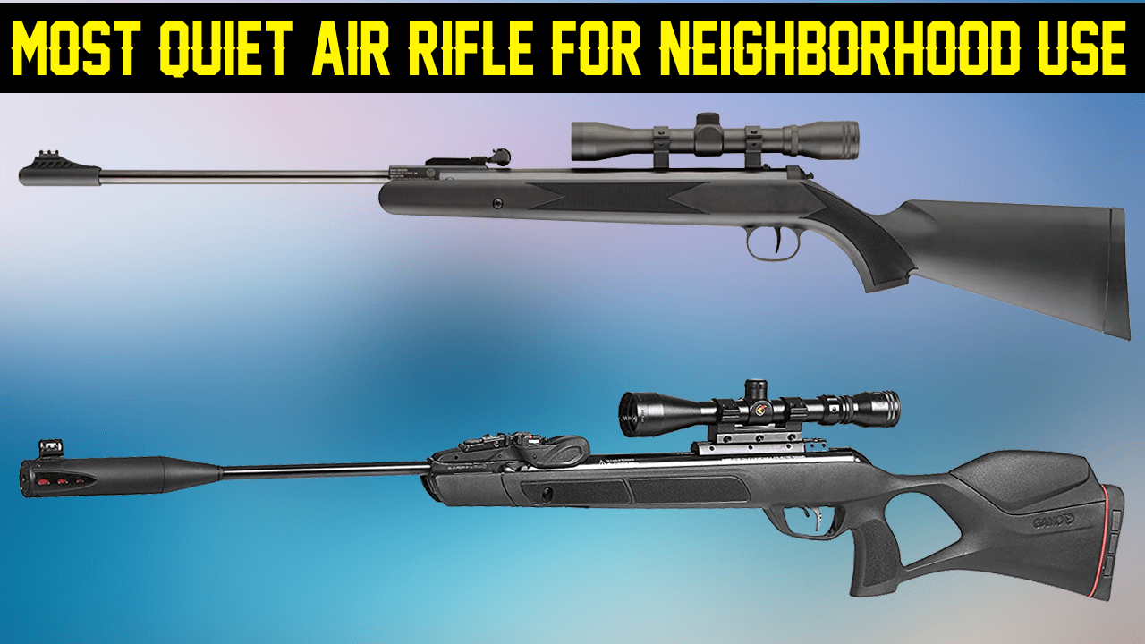 Top 5 Best Quiet Air Rifles Best Gaming All