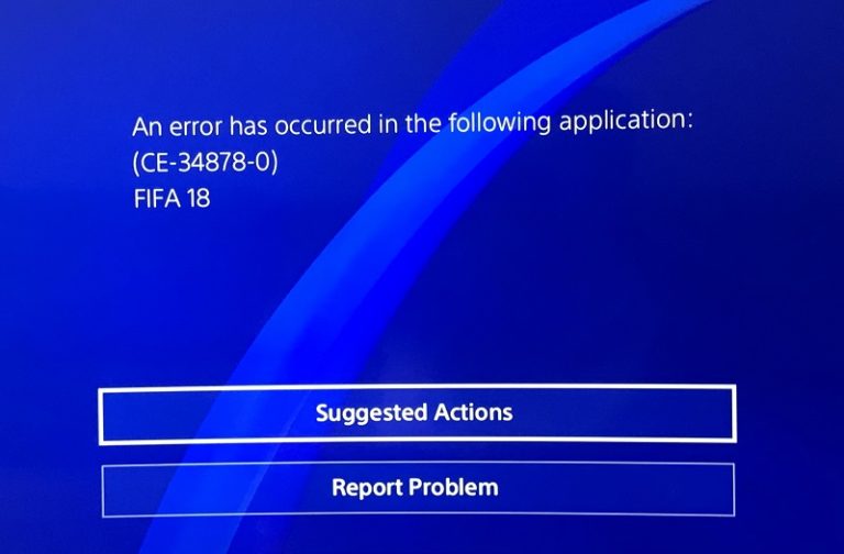 Troubleshooting PS4 Error CE348780
