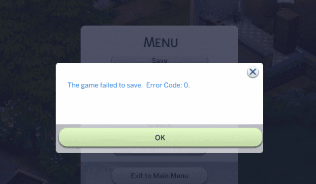 Fix Sims 4 Error Code 0 on Xbox One