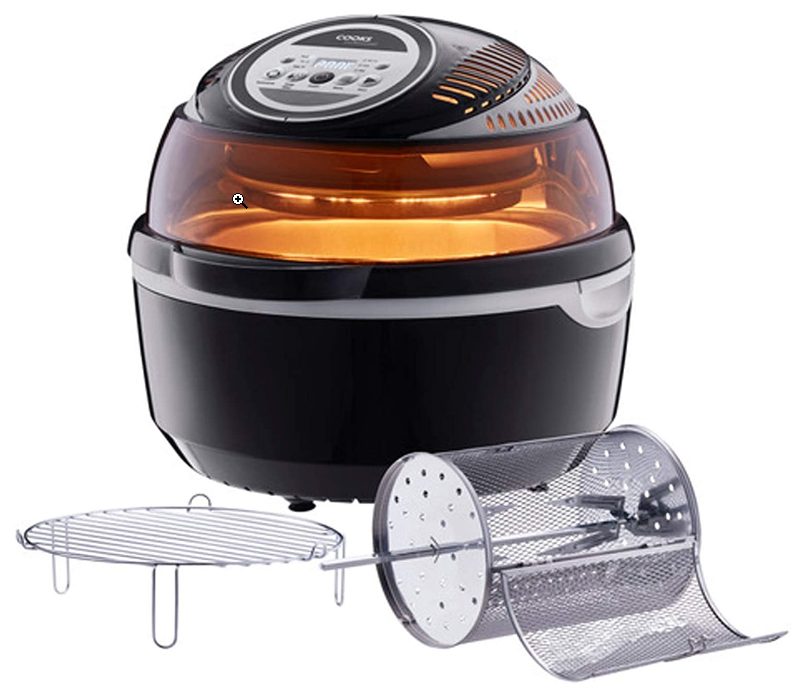 Cooks Professional Air Fryer Halogen Oven Rotisserie