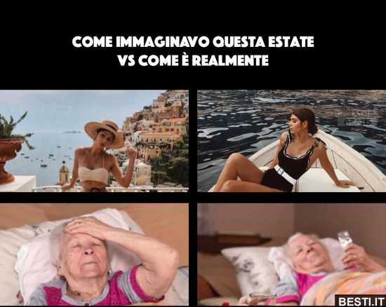 Come immaginavo questa estate.. BESTI.it immagini divertenti, foto