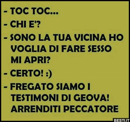 Sono la tua vicina BESTI.it immagini divertenti, foto, barzellette