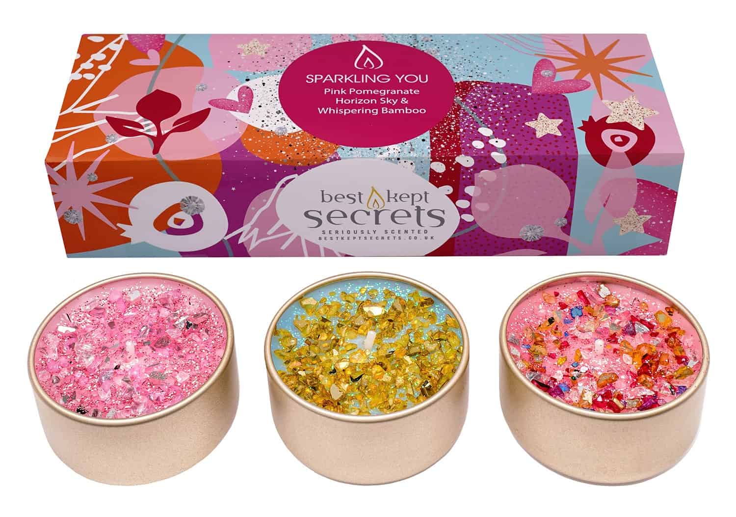 Seriously Scented Three Lites Sparkling You Best Kept Secrets