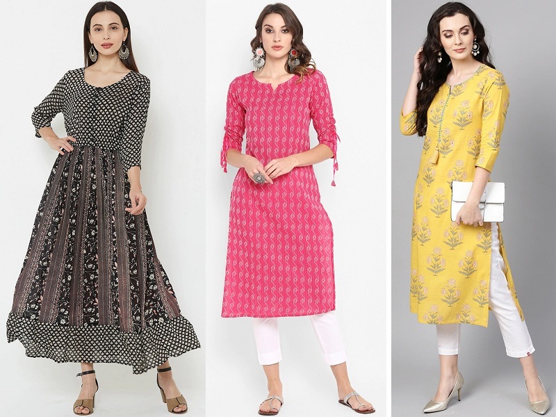 Latest & Modern Cotton Kurti Designs 2021 Images