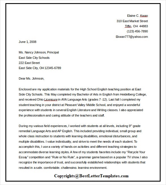 5+ Sample Motivation Letter For Job Template [PDF]