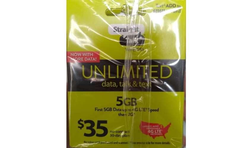 Straight Talk Wireless 35 Phone Plan Now Includes 5GB HighSpeed Data BestMVNO