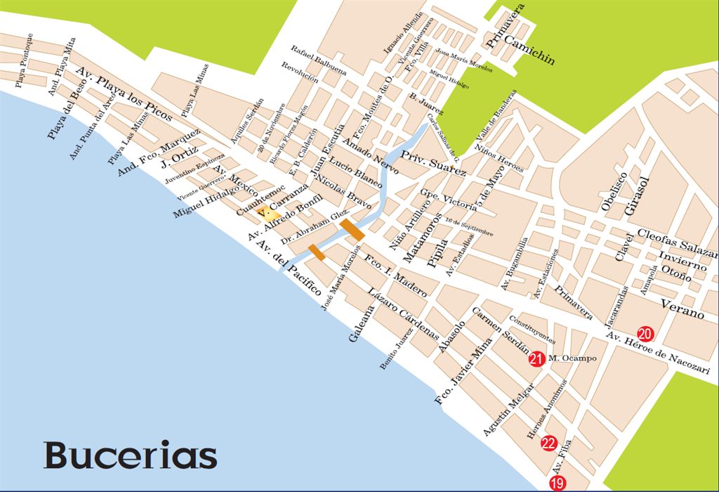 Best of Bucerias Maps