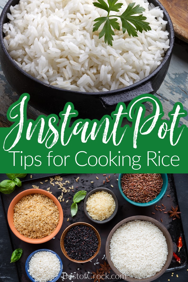Instant Pot Tips for Cooking Rice Best of Crock
