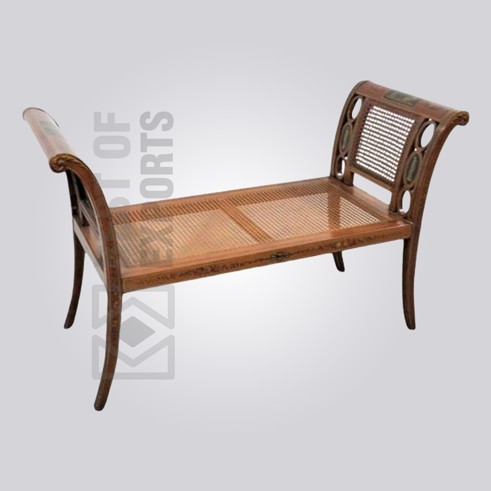 Cane Bench Manufacturer and Supplier in India Best of Exports