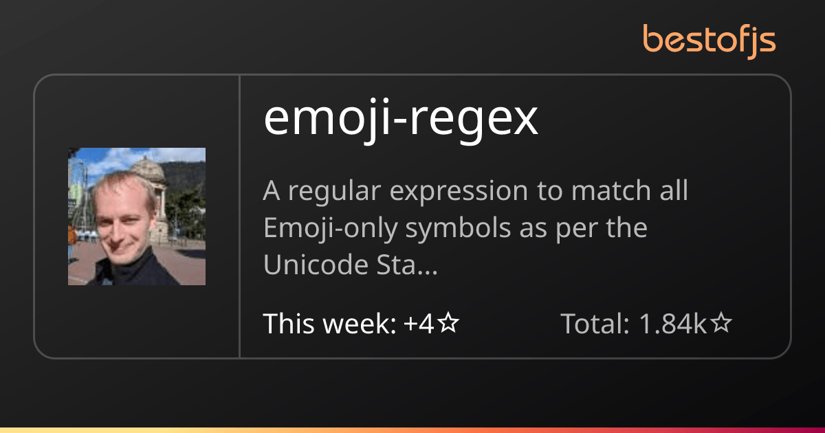 Best of JS • emojiregex
