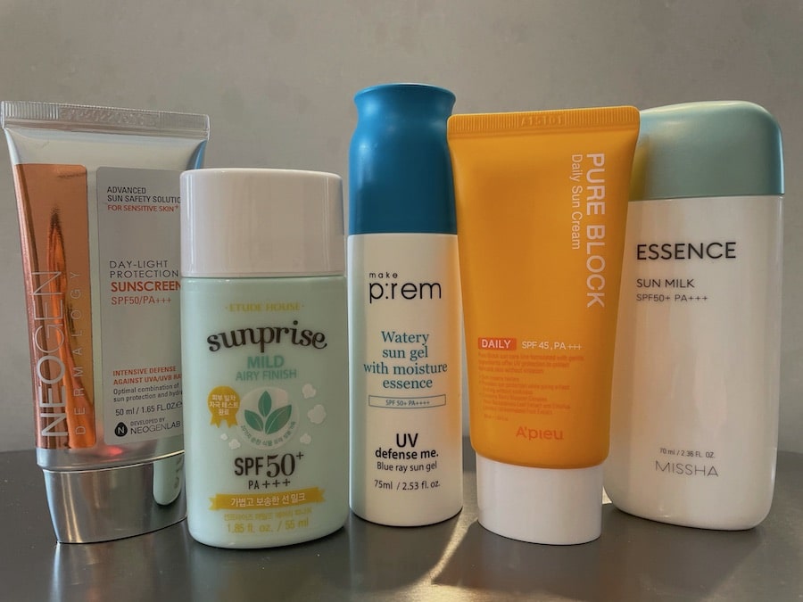 Sun Safety 5 BestoftheBest Korean Sunscreens for Women (and Men