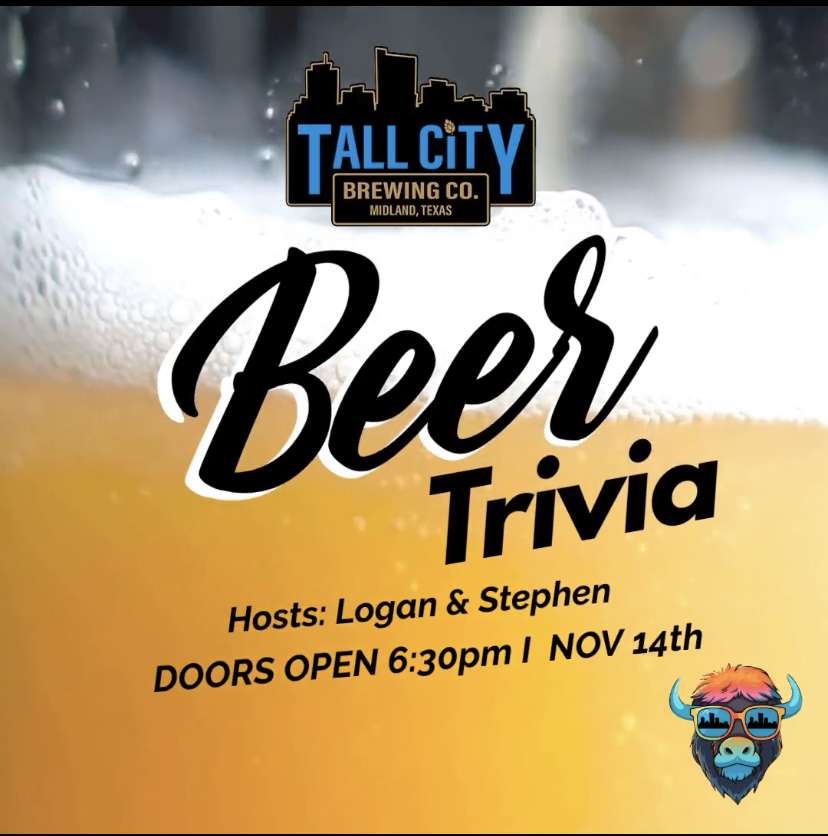 Tall City Brewing Anniversary (Beer Trivia) Best Of Midland Texas