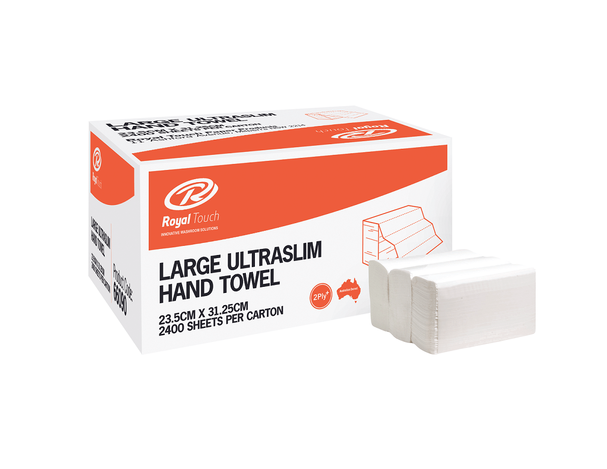 ‘ROYAL TOUCH’ L. ULTRASLIM HAND TOWEL Best Packaging
