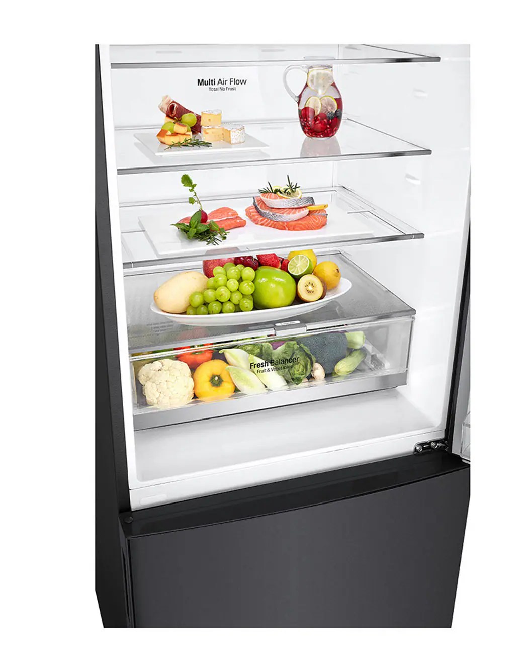 LG 2 Door Bottom Freezer Fridge GCB529NQCZ Best Point Electrical