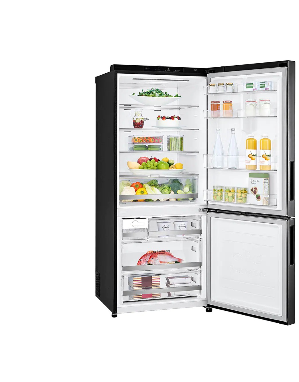 LG 2 Door Bottom Freezer Fridge GCB529NQCZ Best Point Electrical