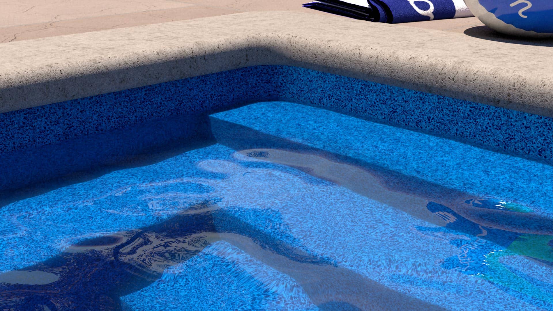 Blue Stardust Best Pool Liners