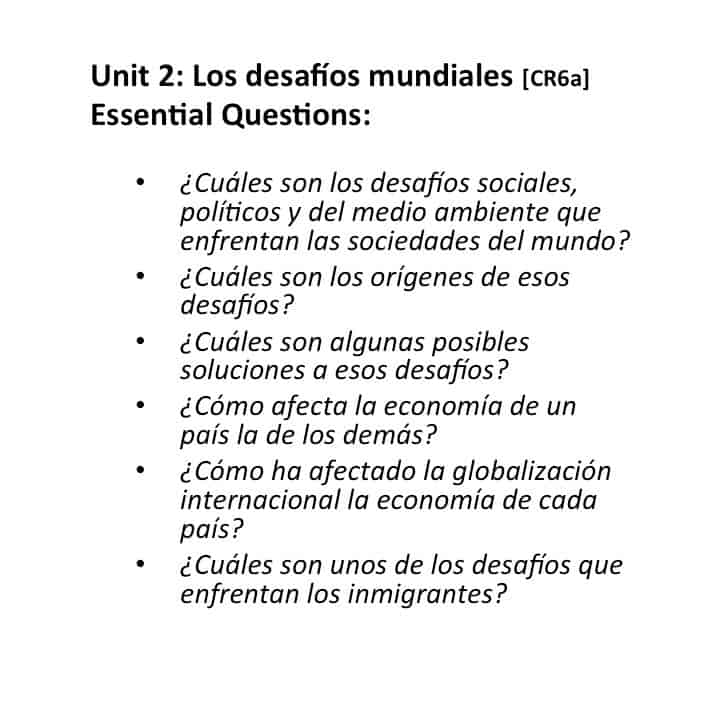 AP Spanish Language and Culture Syllabus Best PowerPoints for Spanish