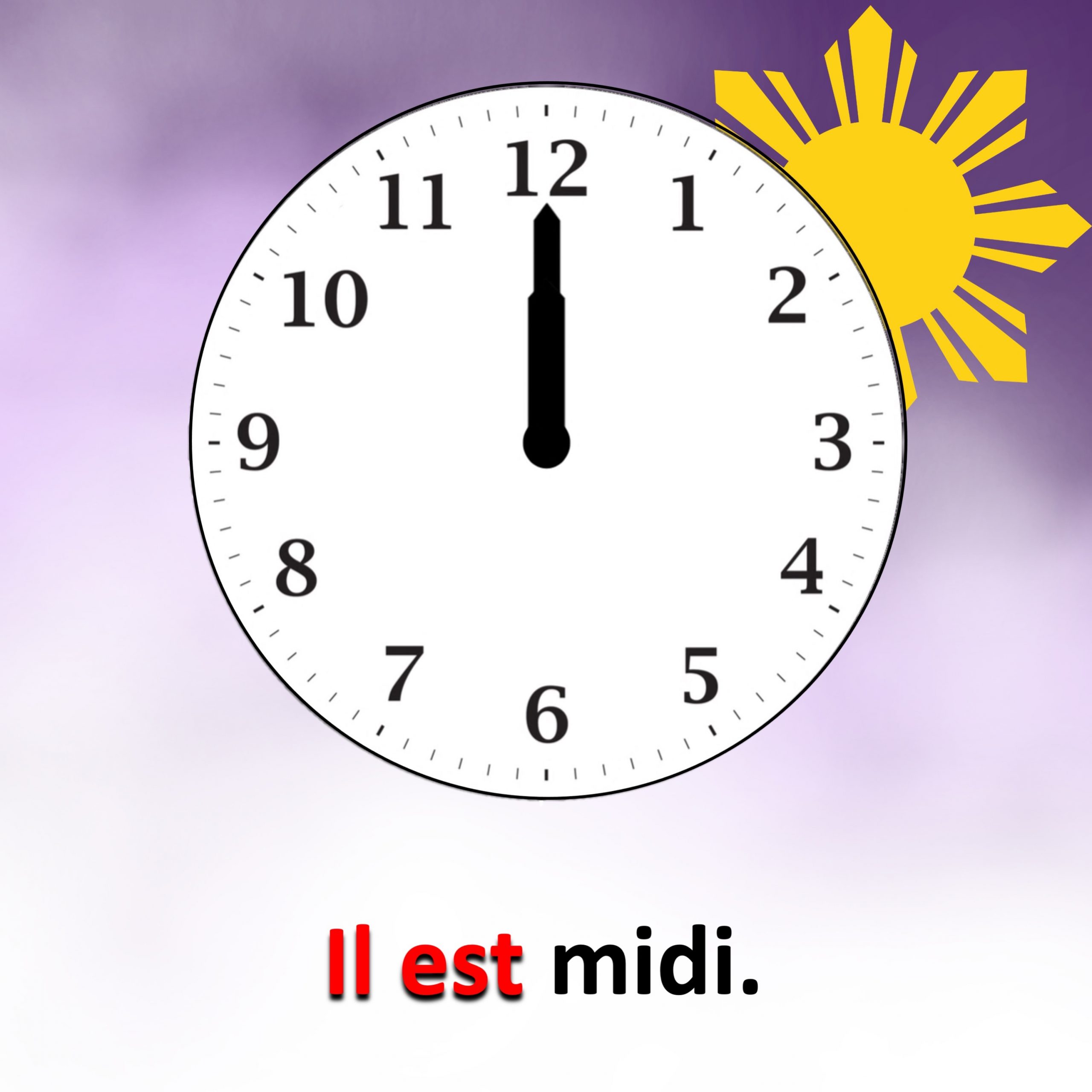 How to Tell Time in French PowerPoint and Activities Best PowerPoints