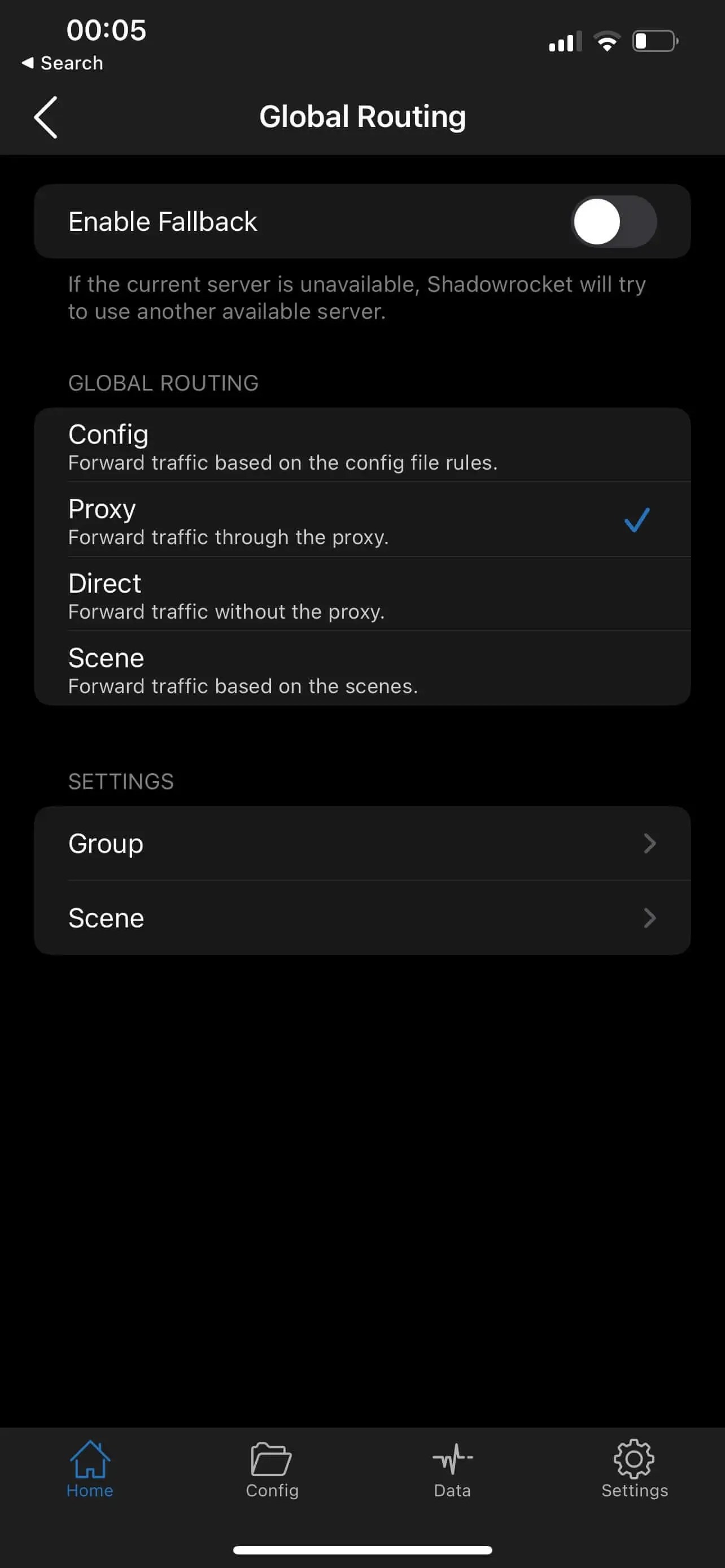 Great tutorial about how to set up socks5 Proxies on IOS.