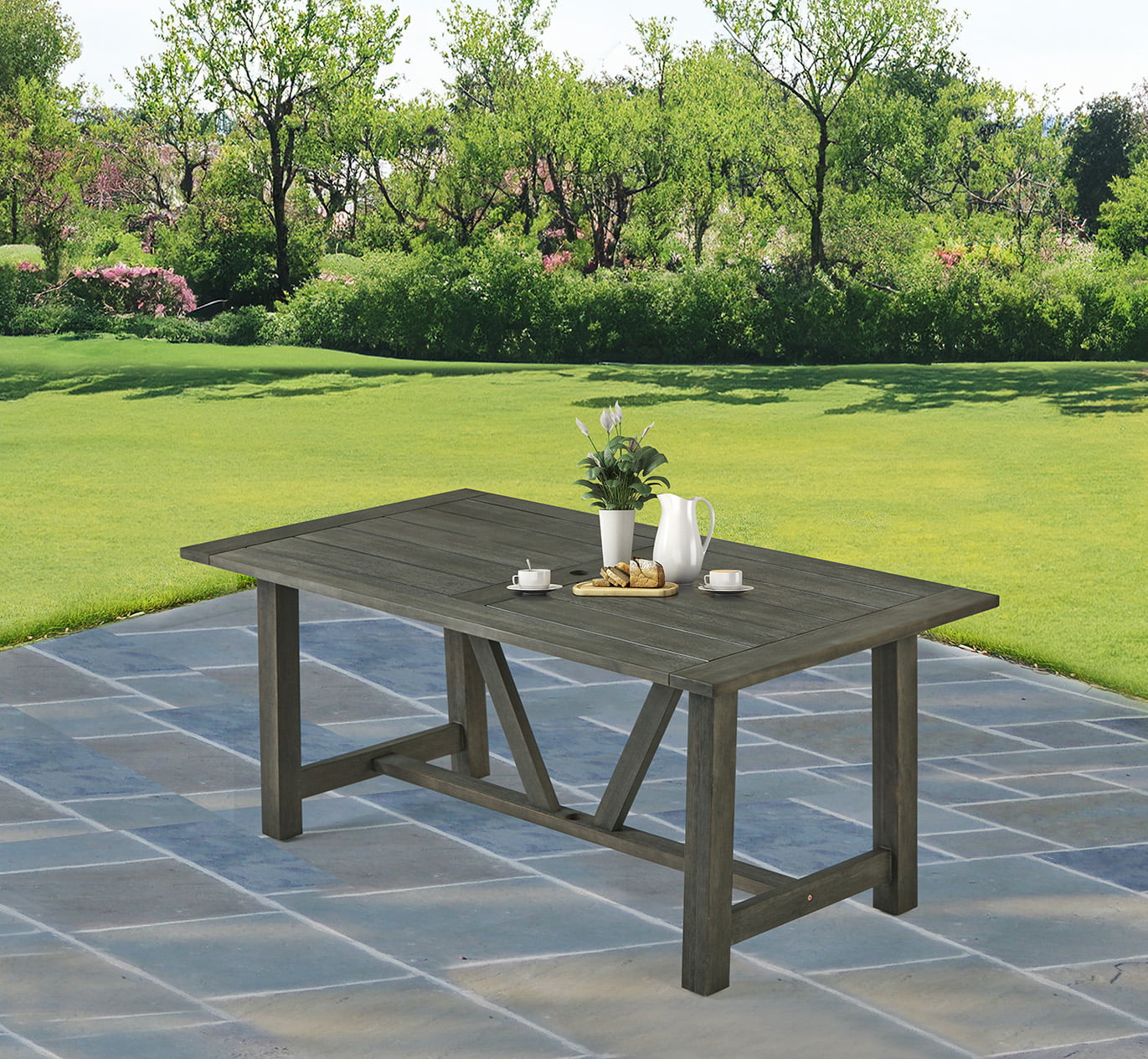 D1004 & D1007 Patio Table (2 Colors) Best Quality Furniture