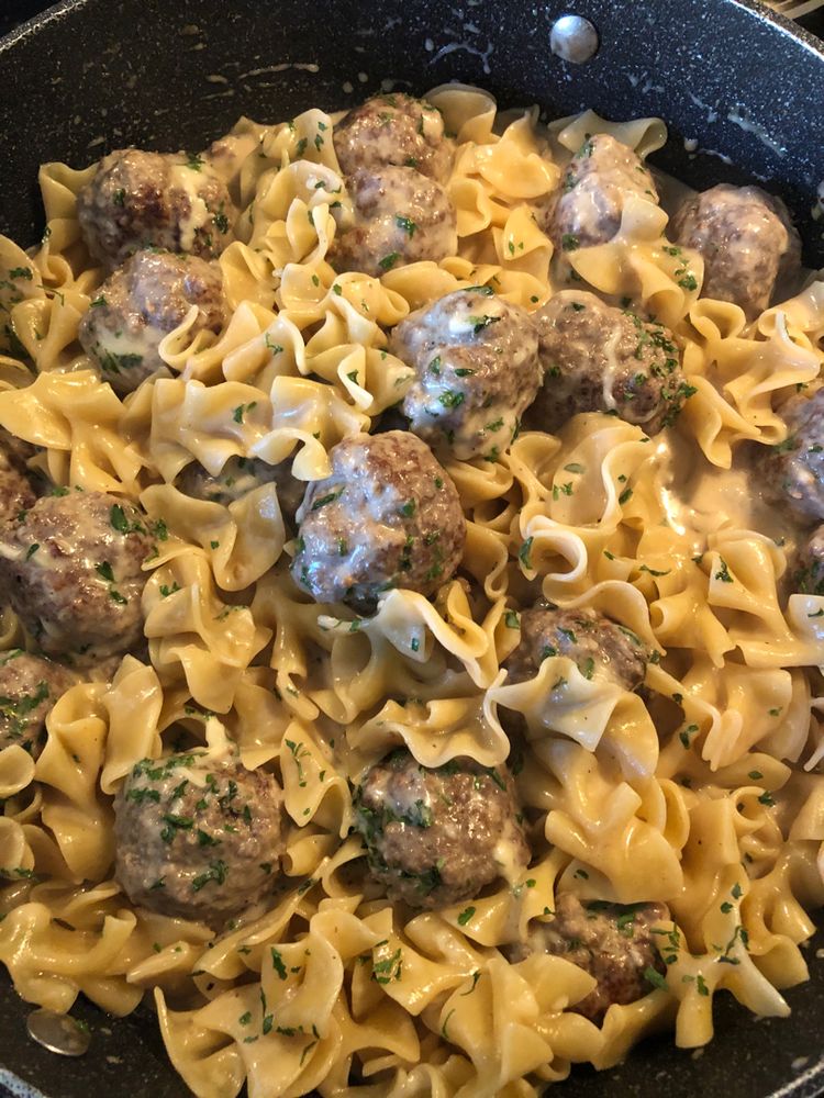 Swedish Meatball Noodle Bake BestQuickRecipes