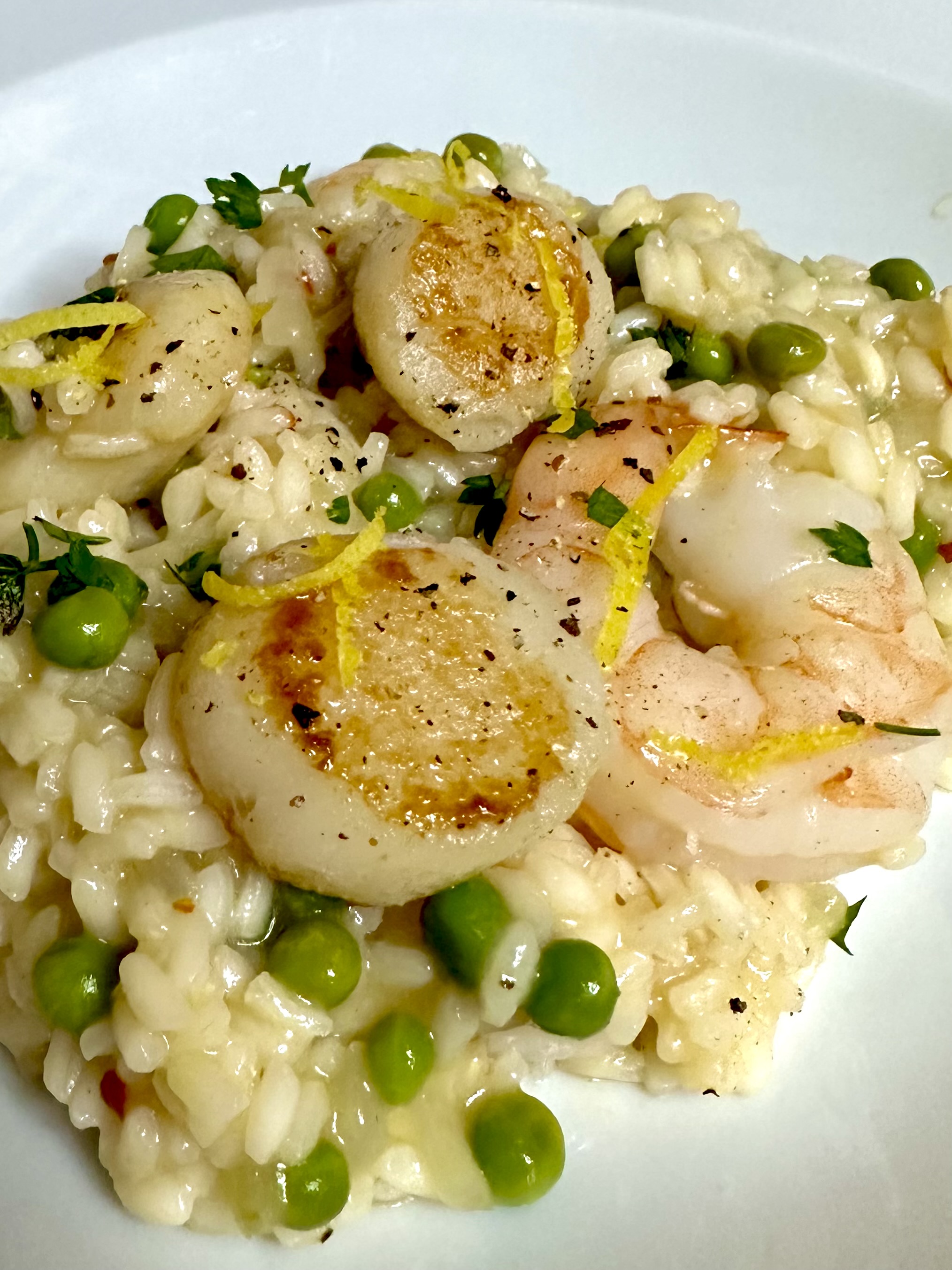Lemon Prawn & Scallop Risotto Best Recipes UK