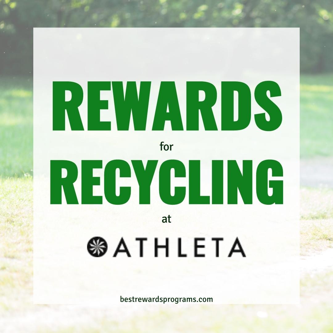 Earn Rewards for Recycling Old Clothing at Athleta