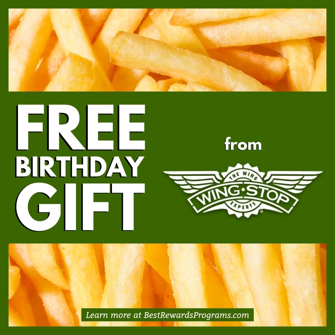 Free Birthday Gift at Wing Stop ? Best Rewards Programs
