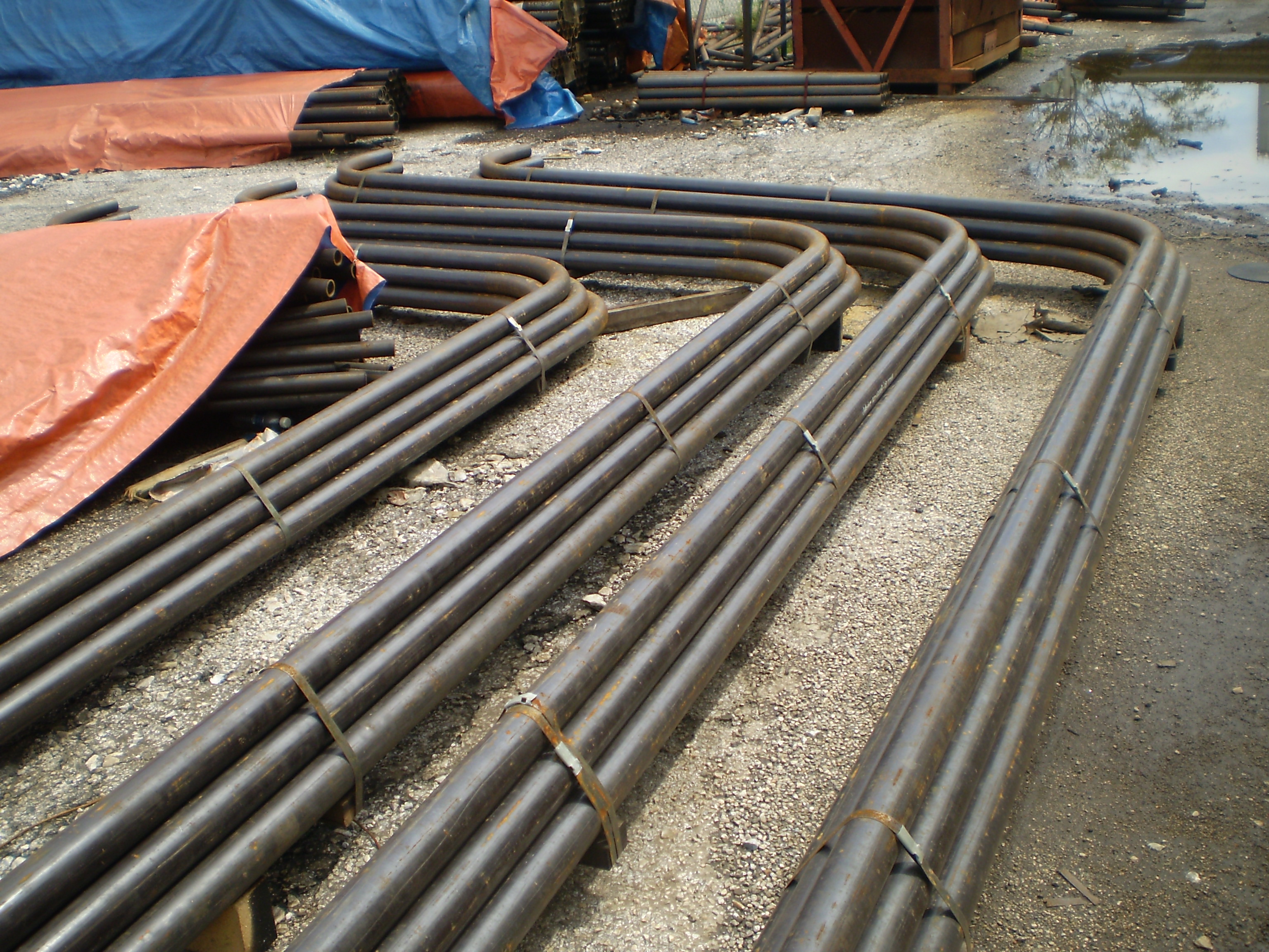 Water tube replacement at palm oil mill Bestrode Sdn Bhd