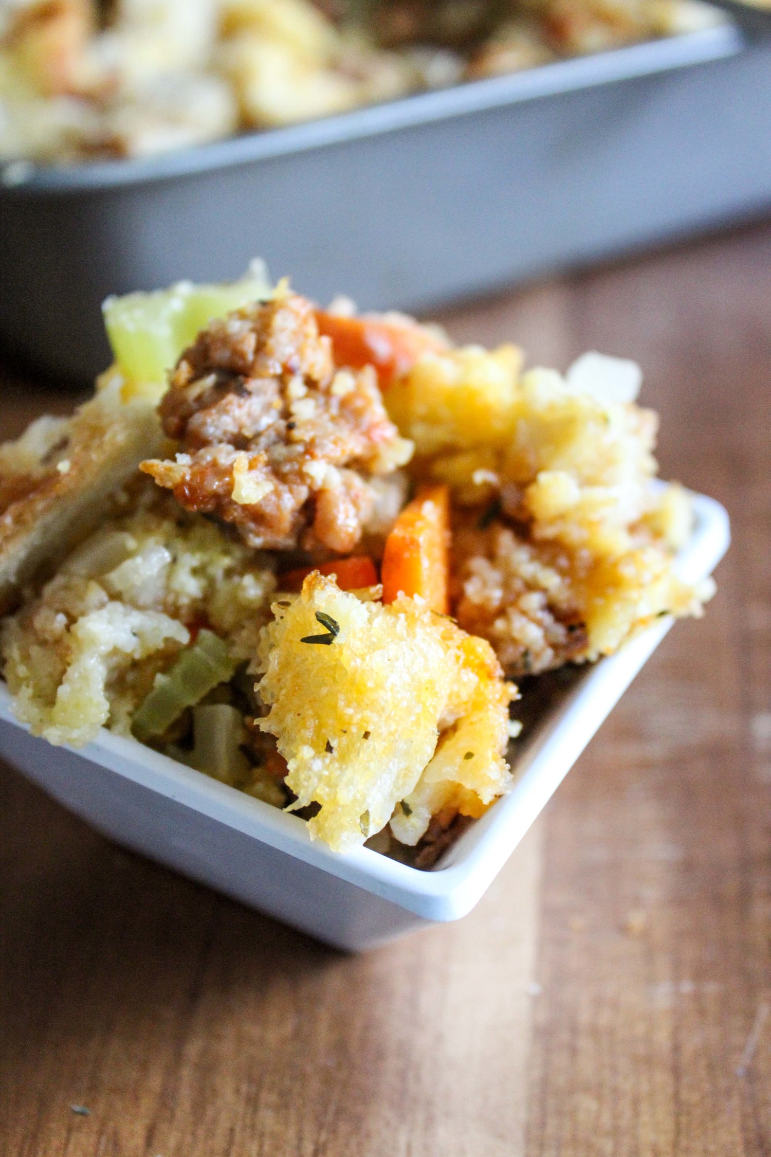 Chorizo Cornbread Stuffing What Molly Made